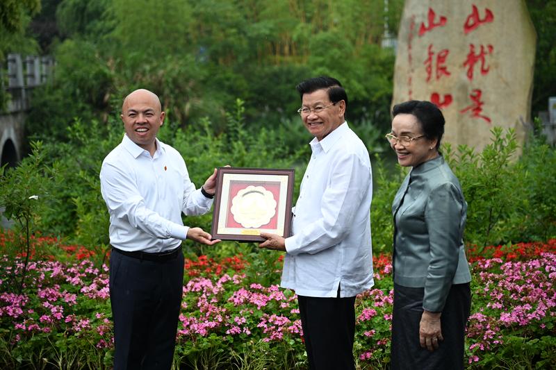 Lao president: Closer Laos-China ties, a shared future